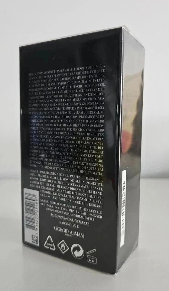 Giorgio Armani Acqua Di Giò Profumo Eau De Parfum 100ml Men's Fragrance Perfume