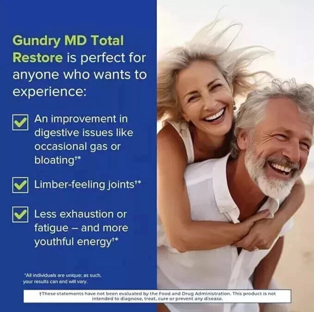 Total Restore Gundry MD 90 Capsules Premium Formula