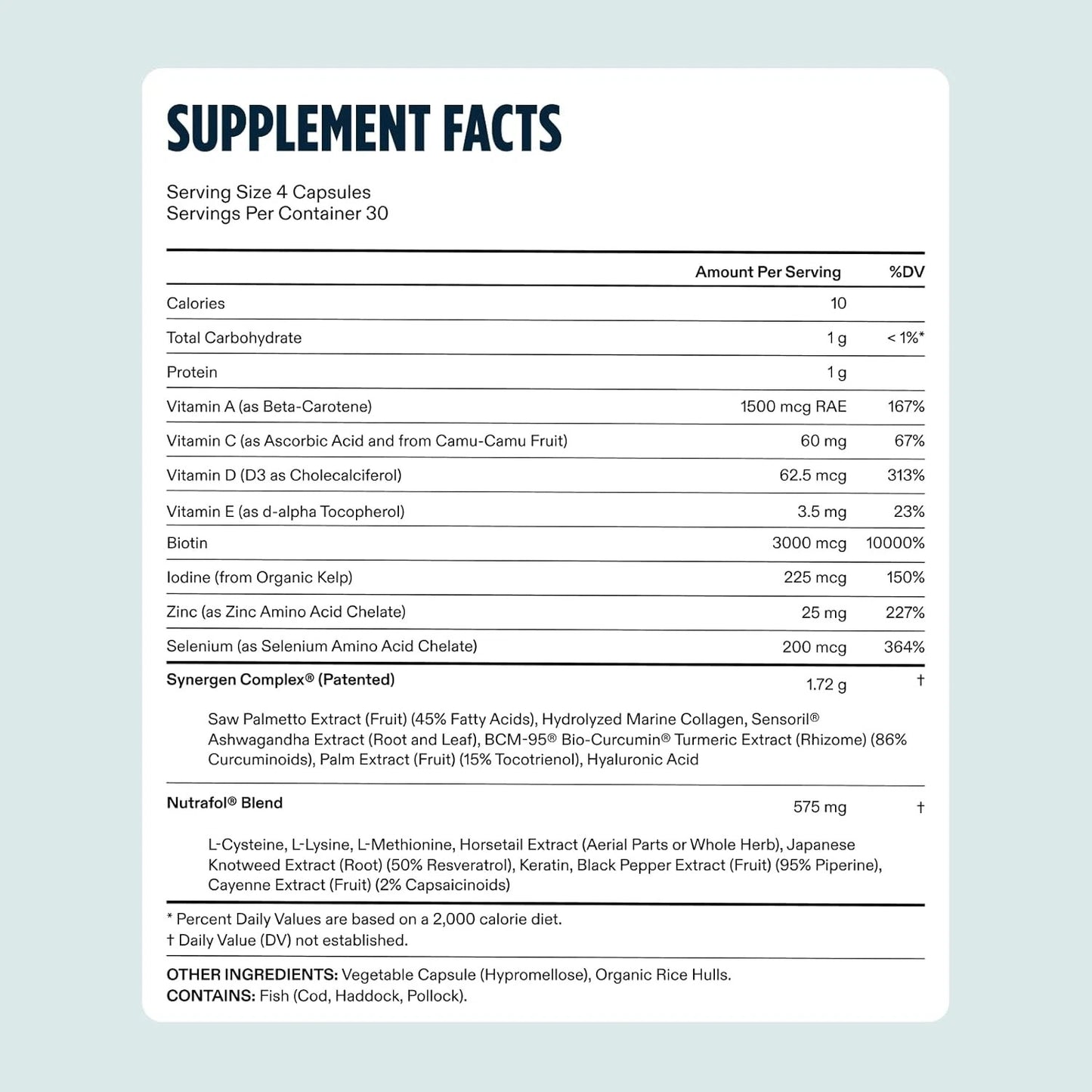 Nutrafol Men Hair Wellness Capsules – Clinically Tested Hair Support