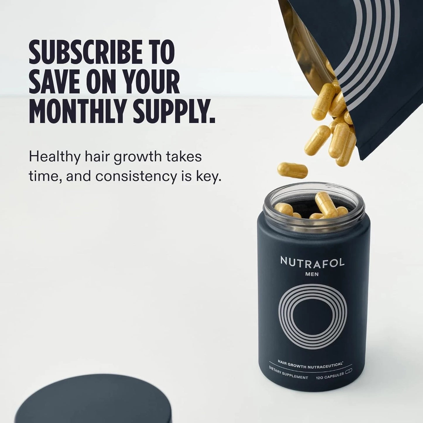 Nutrafol Men Hair Wellness Capsules – Clinically Tested Hair Support