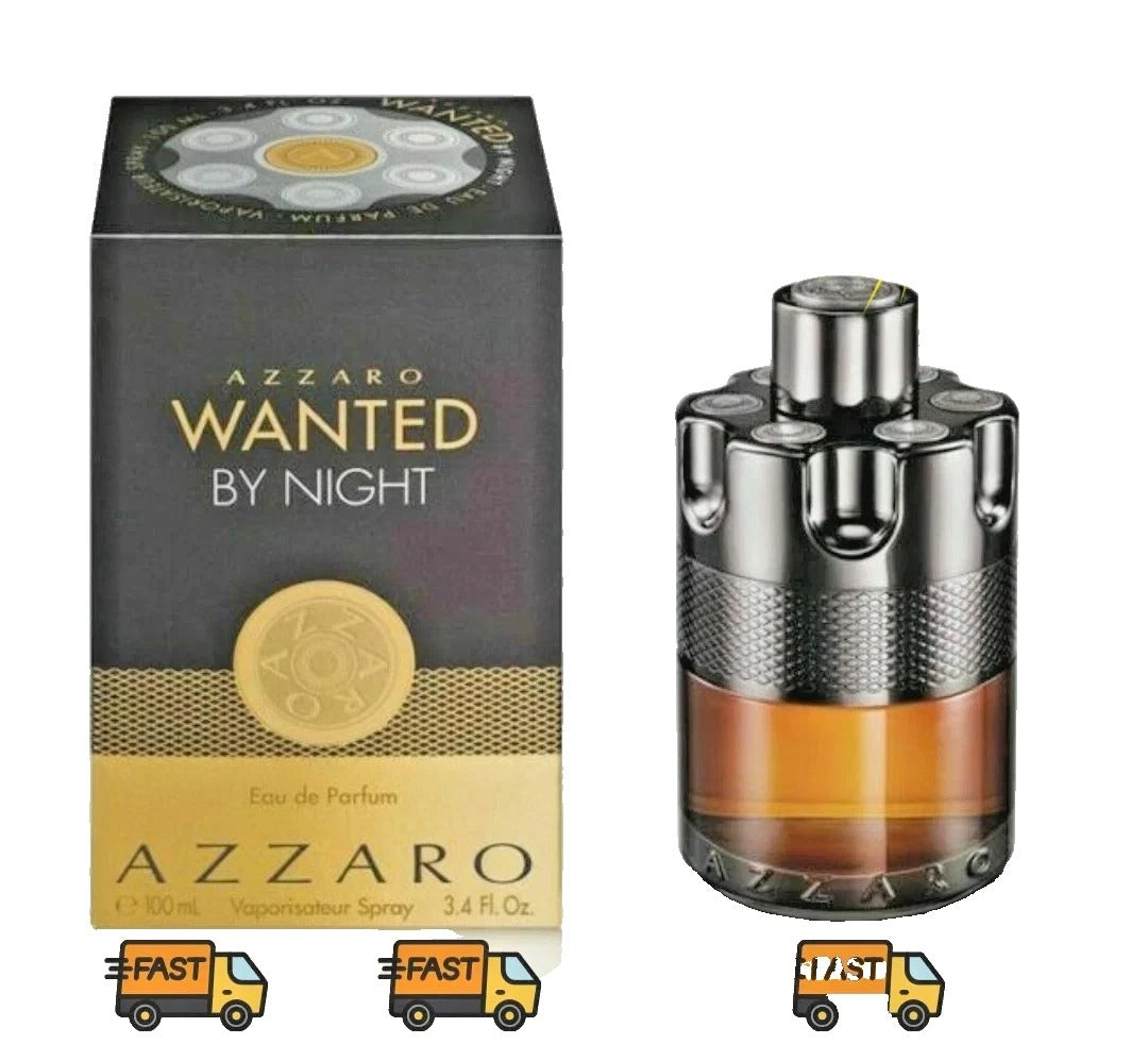 Azzaro Wanted By Night EDT 100ml for Men | 100% Authentic | Brand New Sealed