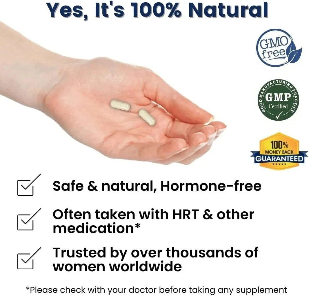PREVITALIZE Prebiotic Menopause Supplement for Women Natural Weight Management 60 Capsules